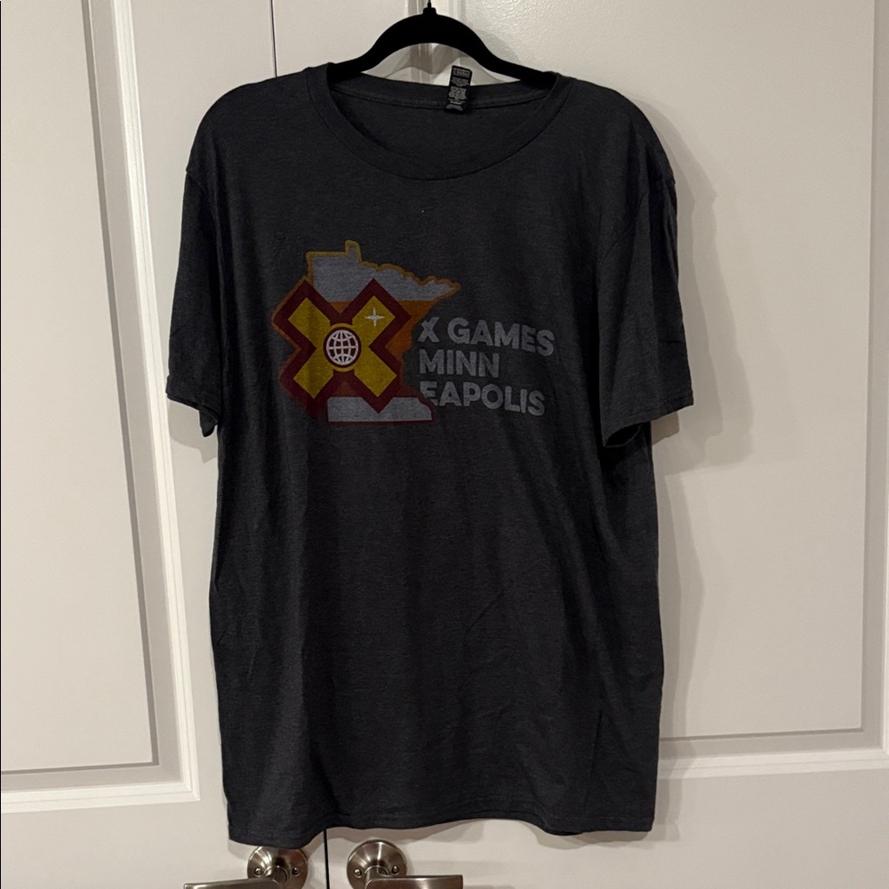 Never worn Minneapolis XGames Gray T-Shirt size L